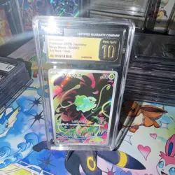Bulbasaur 064/063 M1l: Mega Brave Art Rare Holo JP CGC Pristine 10 - Image 3