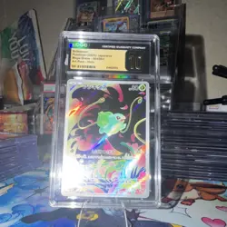 Bulbasaur 064/063 M1l: Mega Brave Art Rare Holo JP CGC Pristine 10 - Image 4