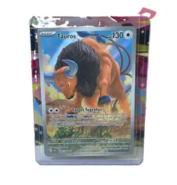 Tauros 096/086 Shiny Rare ME04: Chaos Rising Holo NM Illustration Rare Pokemon - Image 1