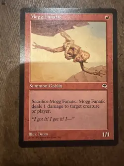 MTG x1 Mogg Fanatic Tempest- Red Common - Magic the Gathering - Image 1