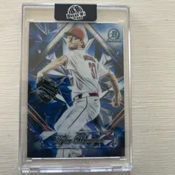 Tyler Bremner 2025 Bowman Draft Sapphire 1st Sapphire Selections SP Angels - Image 1