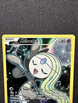Pokemon TCG Meloetta XY120 Holo Black Star Promo Card - Image 3