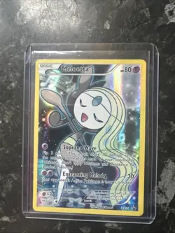 Pokemon TCG Meloetta XY120 Holo Black Star Promo Card - Image 1