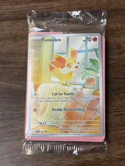 Pokemon Fennekin 080 - Black Star PROMO Sealed Chaos Rising ETB IN HAND RARE NEW - Image 1