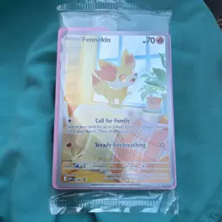 Fennekin 080 Black Star PROMO Sealed IN HAND Chaos Rising Pokemon ETB - Image 1
