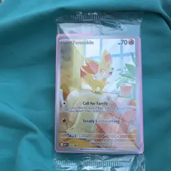 Fennekin 080 Black Star PROMO Sealed IN HAND Chaos Rising Pokemon ETB - Image 3