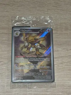 Pokemon TCG - Alakazam 009 Promo Mega Evolution NM Sealed POKEMON CENTER STAMPED - Image 2