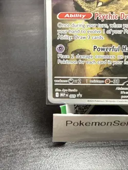 Pokemon TCG Alakazam MEP 009 Pokemon Center Stamped Mega Evolution Promo NM/Mint - Image 5