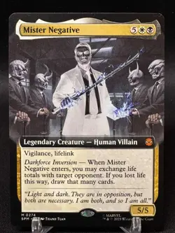 Mister Negative - Extended Art - MTG Marvel's Spider-Man #274- NM - Image 1