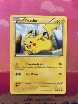 Pokemon Card Pikachu Next Destinies Common 39/99 Near Mint - Image 1