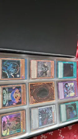 yu gi oh binder full of cards. - Image 2