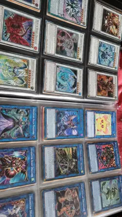 yu gi oh binder full of cards. - Image 3
