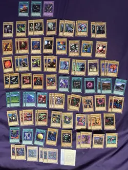 Yu-Gi-Oh LOB Bundle 89 Cards – Legend of Blue Eyes White Dragon Vintage Lot 2002 - Image 1