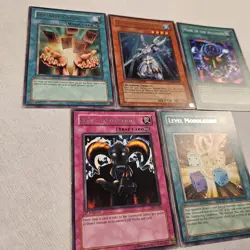 Yu-Gi-Oh Card Lot 5 Cards Elemental Hero Ocean JUMP-EN013 PSV 1st Ed Used LP/MP - Image 2