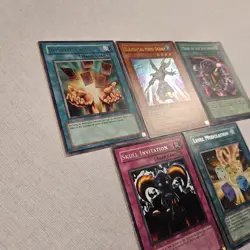 Yu-Gi-Oh Card Lot 5 Cards Elemental Hero Ocean JUMP-EN013 PSV 1st Ed Used LP/MP - Image 3