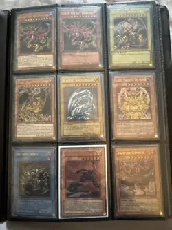 Yu-Gi-Oh Binder Collection Various Rarity Cards Holos Rares Ultra Rares Etc - Image 1