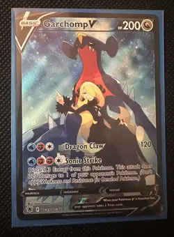 Pokemon TCG Garchomp V TG23/TG30 Astral Radiance Trainer Gallery NM - Image 1