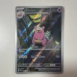 Pokemon TCG Slowbro 090/084 illustration Rare pitch black PBL en - Image 1