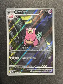 Pokemon Pitch Black Slowbro 090/084 Rare Special Illustration English - Image 1