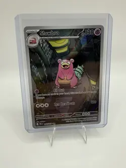 Pokemon TCG Slowbro 090/084 Pitch Black Illustration Rare Full Art Holo - Image 1