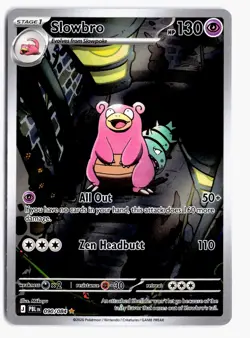 Slowbro 090/084 Illustration Rare Pitch Black Pokemon Holo NM - Image 1