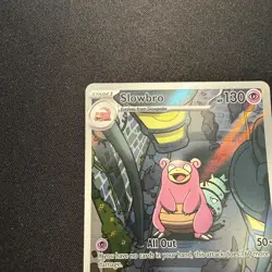 Pokemon Slowbro Pitch Black 090/084 Illustration Rare NM TCG - Image 2
