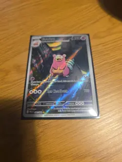 Slowbro 090/084 pitch black illustration rare pokemon card - Image 2