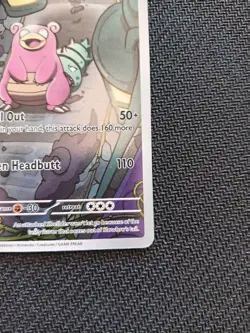 Pokemon TCG Slowbro 090/084 Pitch Black Illustration Rare Pokemon Card - NM - Image 4