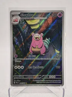 Slowbro 090/084 Illustration Rare Pitch Black Pokemon TCG - Image 1