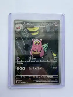Pokemon TCG Slowbro 090/084 Pitch Black Illustration Rare Pack To Toploader - Image 1
