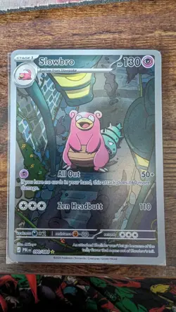 Pokemon TCG Slowbro Illustration Rare 090/084 Pitch Black - Image 1