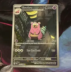 Pokemon TCG Pitch Black Slowbro Illustration Rare 090/084 Holo 130HP - Image 1