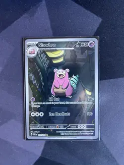 Pokemon TCG Slowbro 090/084 Illustration Rare Pitch Black NM - Image 1