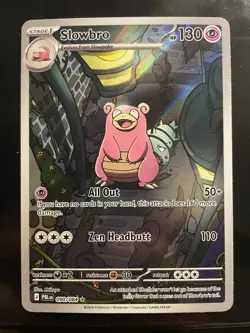 Pokemon TCG Slowbro Illustration Rare 090/084 Pitch Black - Image 1