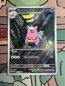 Slowbro 090/084 - Illustration Rare - Pokemon TCG: Pitch Black 2 - Image 1