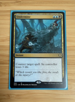 MTG Undermine [Starter Commander Decks] Near Mint - Image 1