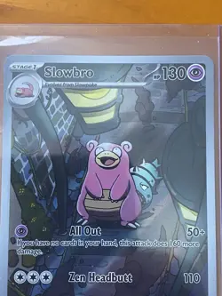 Slowbro 090/084 - Illustration Rare - Pokemon TCG: Pitch Black Nm - Image 2