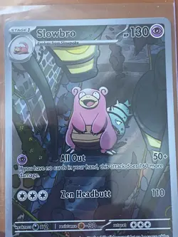 Slowbro 090/084 - Illustration Rare - Pokemon TCG: Pitch Black Nm - Image 3