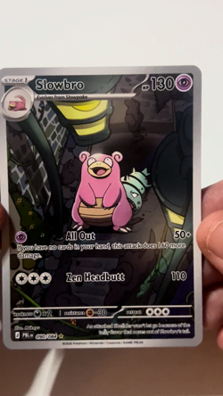 Pokemon TCG Slowbro 090/084 Pitch Black Illustration Rare - Image 2