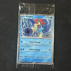 Keldeo 019/086 Chaos Rising Prerelease Stamped Promo Pokemon TCG Sealed - Image 1