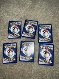 Pokemon FOSSIL 1st Edition Uncommon/Common Complete Set 31/62 LP-NM - Image 3