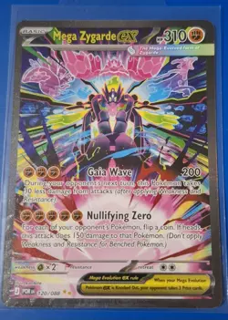 Mega Zygarde ex 120/088 Holo Special Illustration Rare Perfect Order Pokemon NM - Image 1