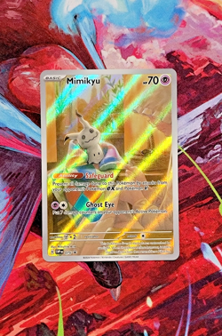 Pokemon TCG Mimikyu 75 Scarlet & Violet Promo Holo- Pack Fresh NM - Image 1