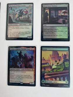 8 CARDS LOT Magic The Gathering Teenage Mutant Ninja Turtles - 3 Foil - Image 2