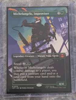Magic The Gathering Teenage Mutant Ninja Turtles Lot of 8 Trading Cards NM TMNT - Image 3