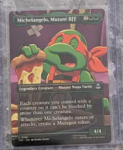 Magic The Gathering Teenage Mutant Ninja Turtles Lot of 8 Trading Cards NM TMNT - Image 4