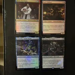 Lot Of 65 Teenage Mutant Ninja Turtles Magic The Gathering Cards - Image 3