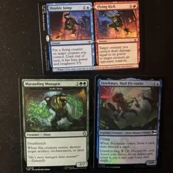 Lot Of 65 Teenage Mutant Ninja Turtles Magic The Gathering Cards - Image 4