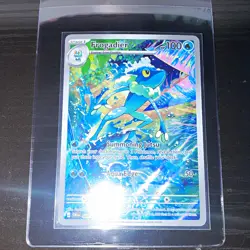 The Pokemon Company Frogadier 089/086 Chaos Rising Illustration Rare EN 100 NM - Image 1