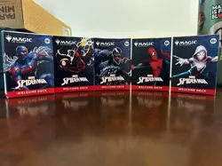 Magic The Gathering x Spider-Man Set of 5 Welcome Decks PAX West 2025 - Image 1